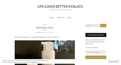 Desktop Screenshot of lifelooksbetterinblack.com